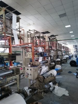 Industrial warehouse floor