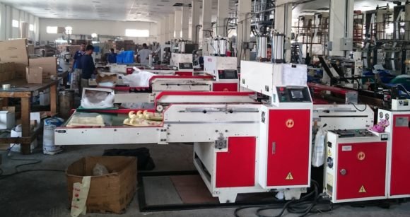 Range of printed polythene bags